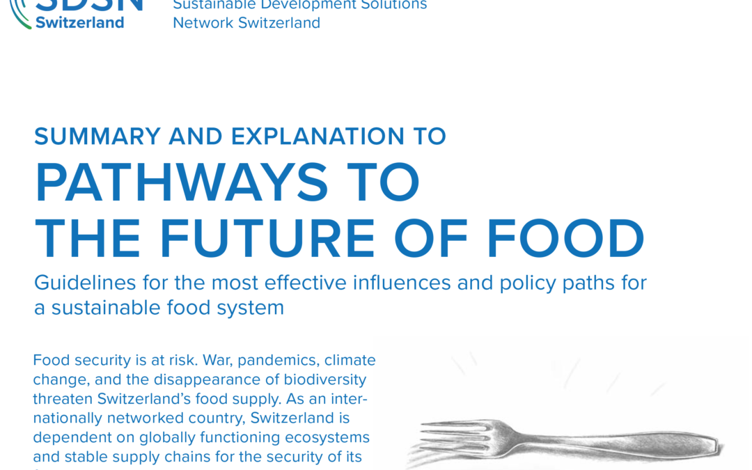 Summary to “Pathways to the Future of Food (pdf)”